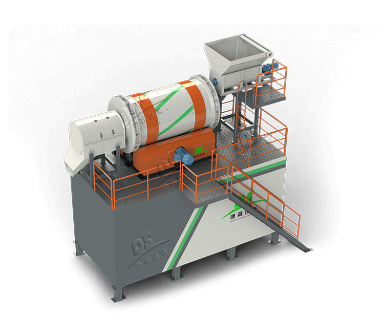 圓筒式擦洗機